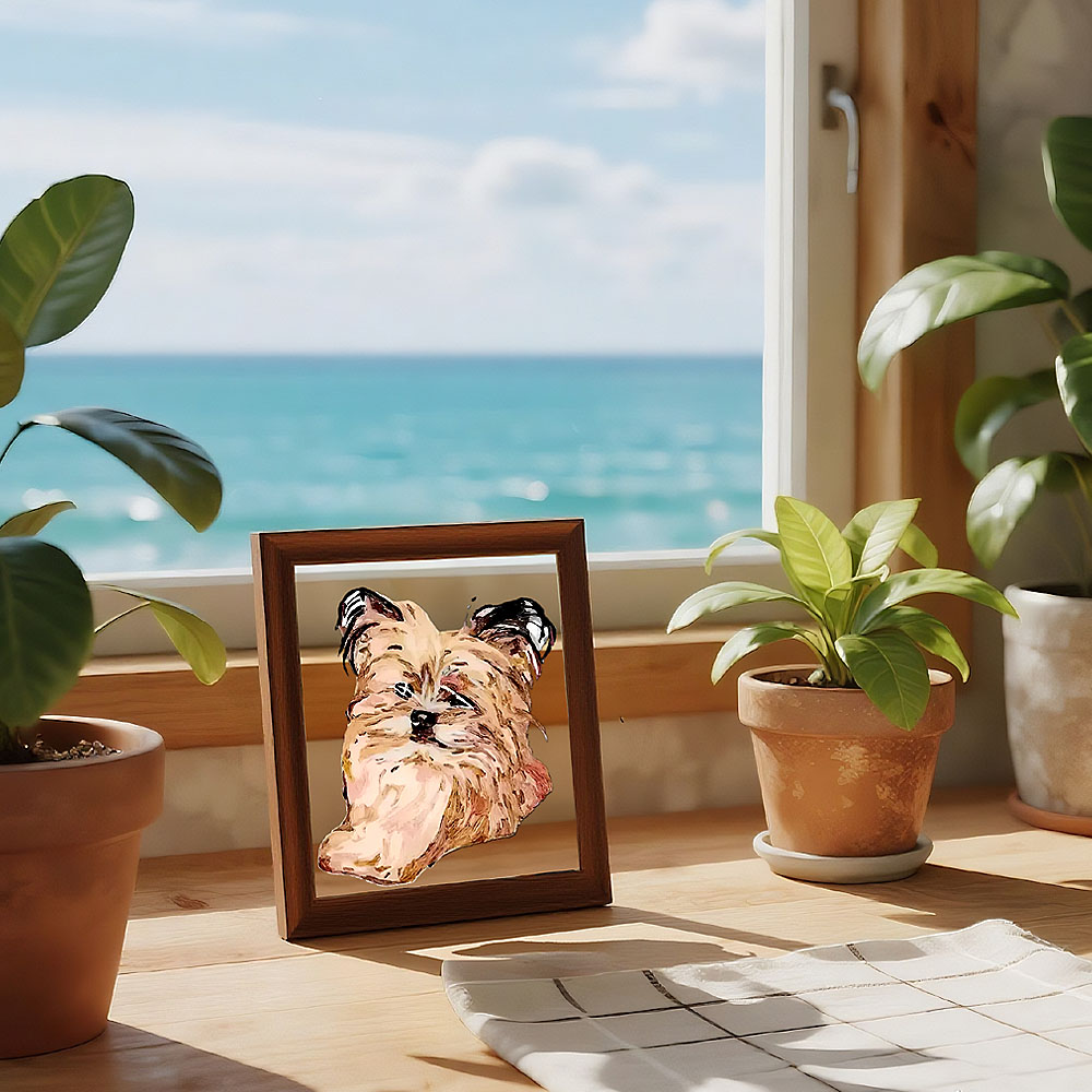 3D Acrylic Pet Portrait Frame - Image 4