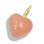 Rose Quartz-Inspired Pink Resin Bead